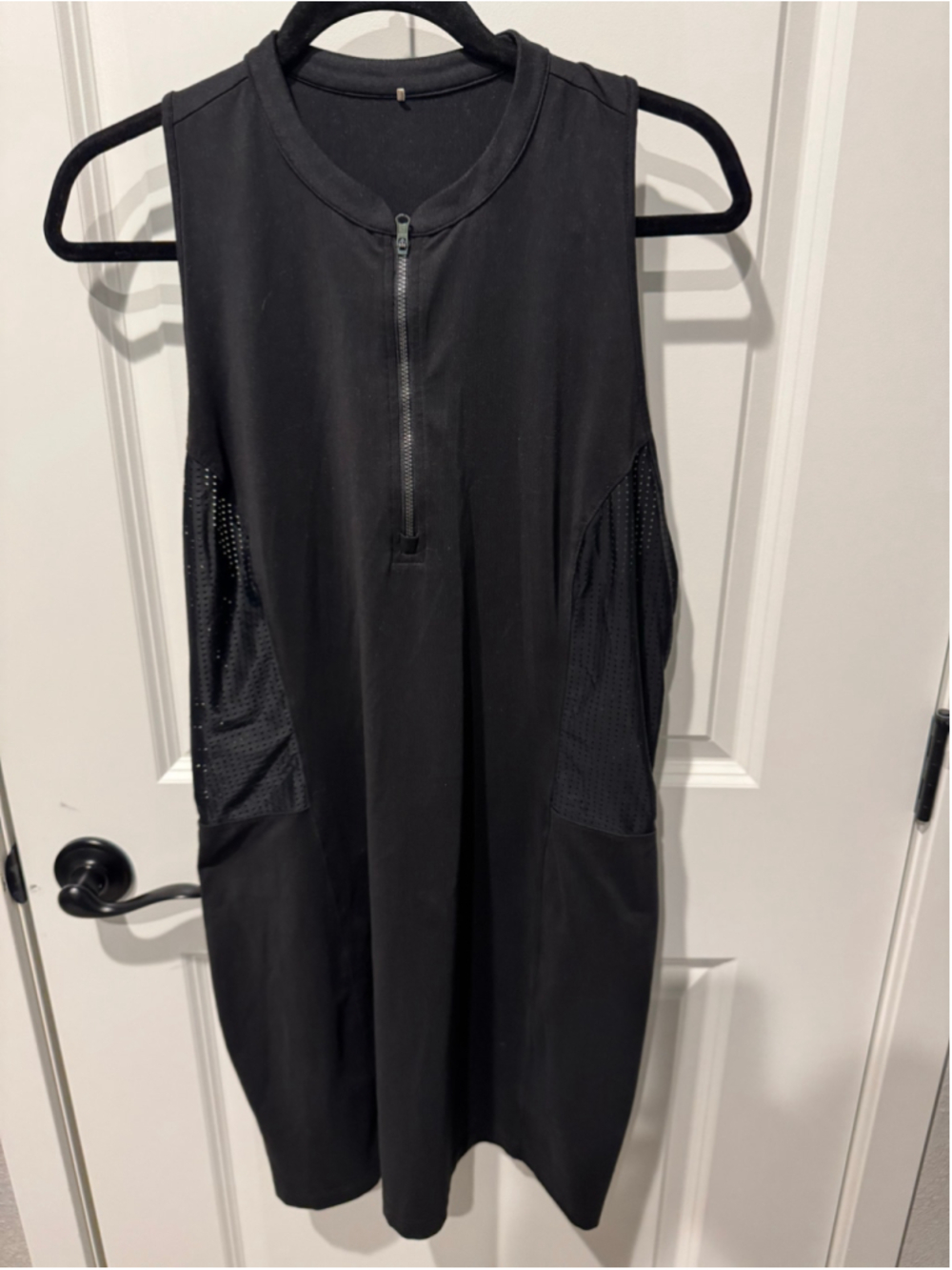 Women's Calia Athletic Mini Dress Black Size L